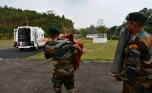 2-year-old girl’s parents thanked the medical aid in the Swift rescue of Assam Rifles, Manipur