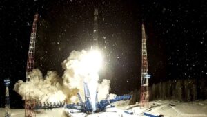 Russian Cosmos satellites left mysterious object in class