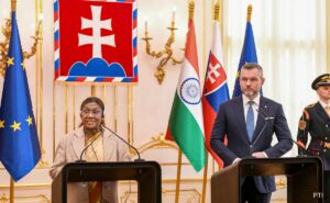 “India Shining Example of Progress among Uncertainty”: President Murmu in Slovakia