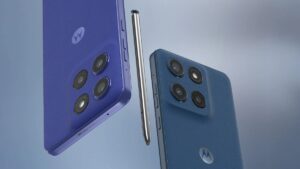 Motorola Edge 60 stylus triple rear cameras, underlying stylus in stylus launched in India