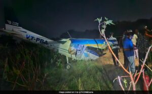 Private Trainer Aircraft Crashes In Gujarat, Pilot Injured