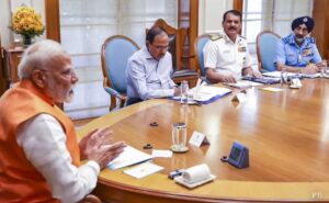 PM Modi meets all 3 service heads amidst increased tension with Pakistan