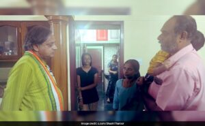 Shashi Tharoor when the families of Thiruvananthapuram accident victims go to the families of accident victims: Emotionally painful