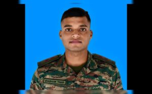 Army Officer, 23, Desing Soldier, joined the force 6 months ago