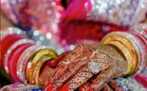 Above the man throws acid during the woman’s days before his marriage