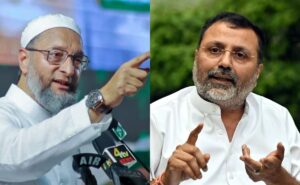 How BJP’s Nishikant Dubey reacted to form a team with Asaduddin Owaisi