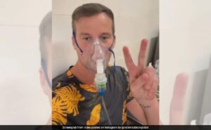 Valogon was admitted to hospital after a “gross” train journey in India