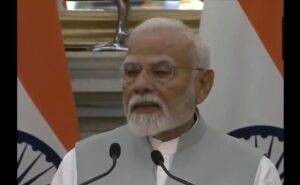 Amidst tension with Pakistan, PM Modi’s “decisive action against terrorism” fast