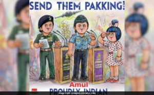Amul praised female officials Colonel Sophia Qureshi, Wing Commander Vyomika Singh, who led Operation Sindoor Briefing: Proud Indian