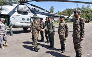 Defense Staff General Anil Chauhan conducted a ‘strategic review’ of Indian Army’s fighter readiness