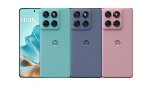 Set the launch date of Motorola Edge 60 for 8 May; Design, Colourways Revealed