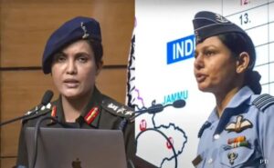 In India’s briefing on Operation Sindoor, 2 women officers Wing Commander Vyomika Singh and Colonel Sophia Qureshi took the lead