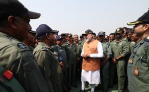 PM Modi visits Edampur airbase, interacts with soldiers after the ceasefire