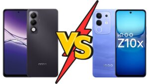 Oppo K13X 5G vs IQO Z10x 5G: Comparison of Price, Acade and Specifications in India