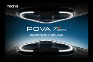 Tecno Pova 7 5G Series India Launch Set for 4 July; Rear design