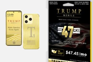 The Trump Mobile T1 smartphone, 5,000mAh battery with a 6.8-inch display was announced; Value, specification